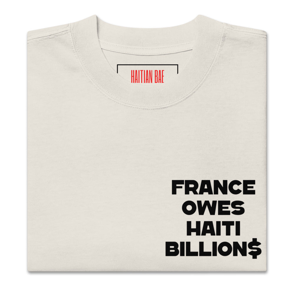 Pay Haiti Unisex Tee Oversized