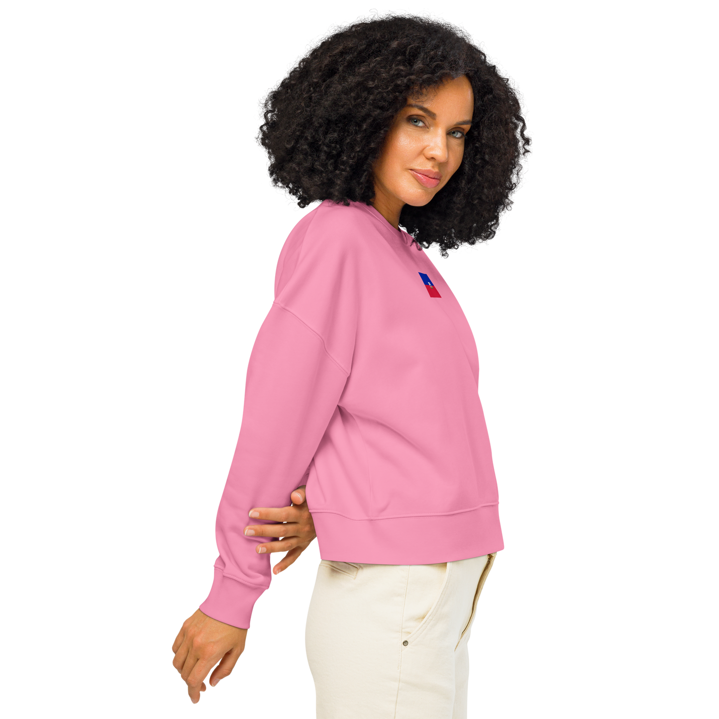 Haitian Excellence Women's Organic Crew Neck Sweatshirt