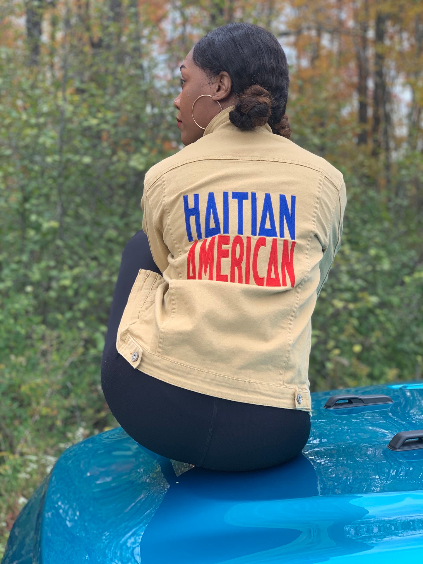 Haitian American Tan Jacket