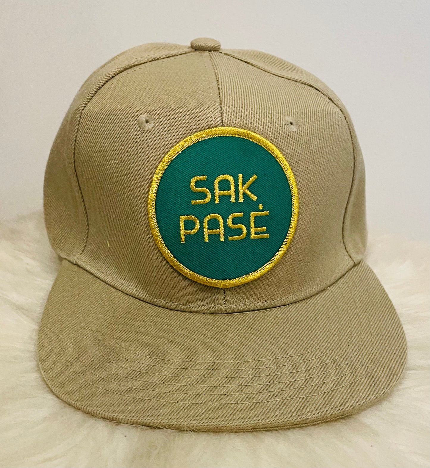 Sak Pase Flat Bill Patch Cap (More Colors Available)