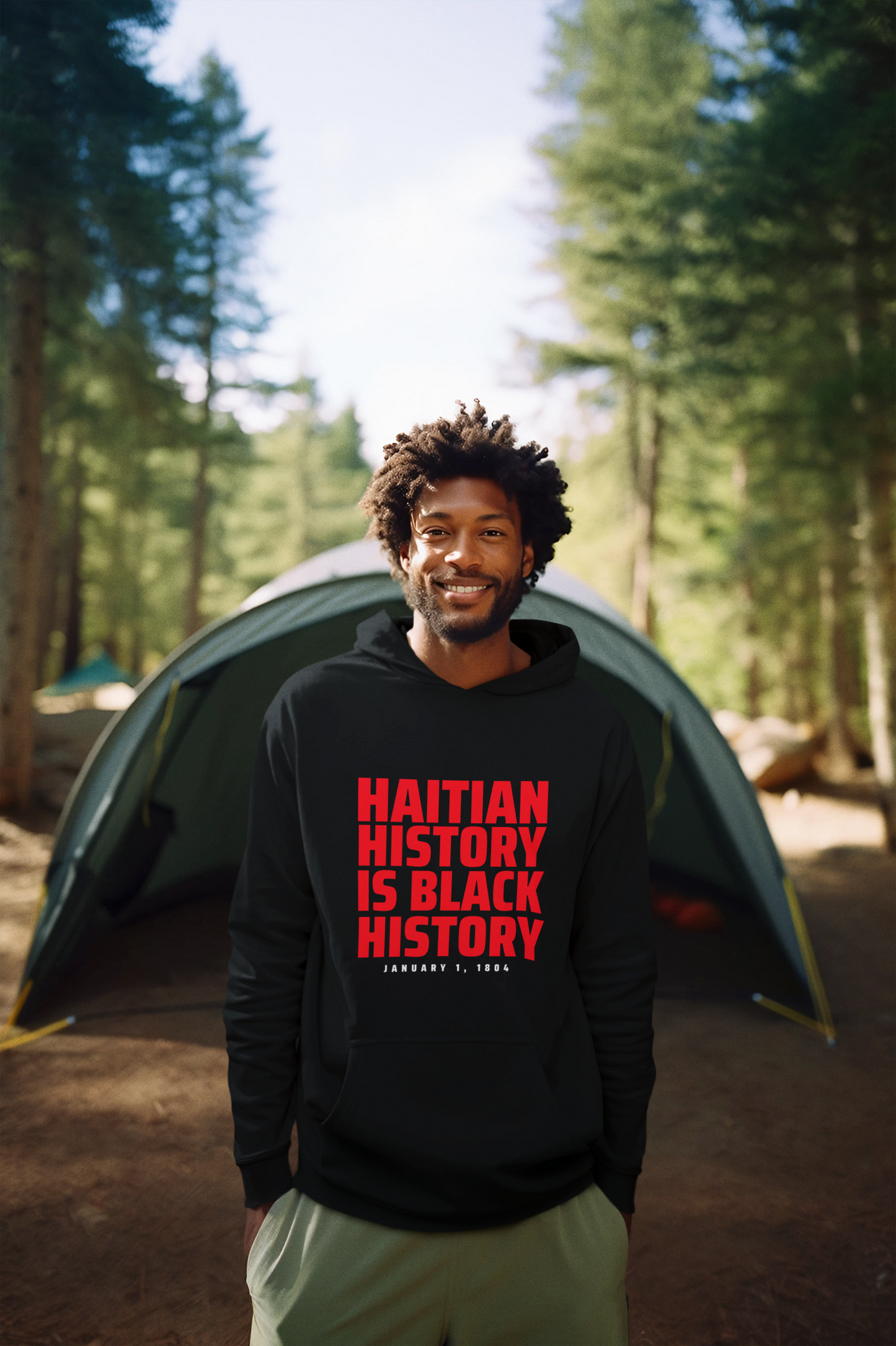 Haitian History is Black History Unisex Hoodie