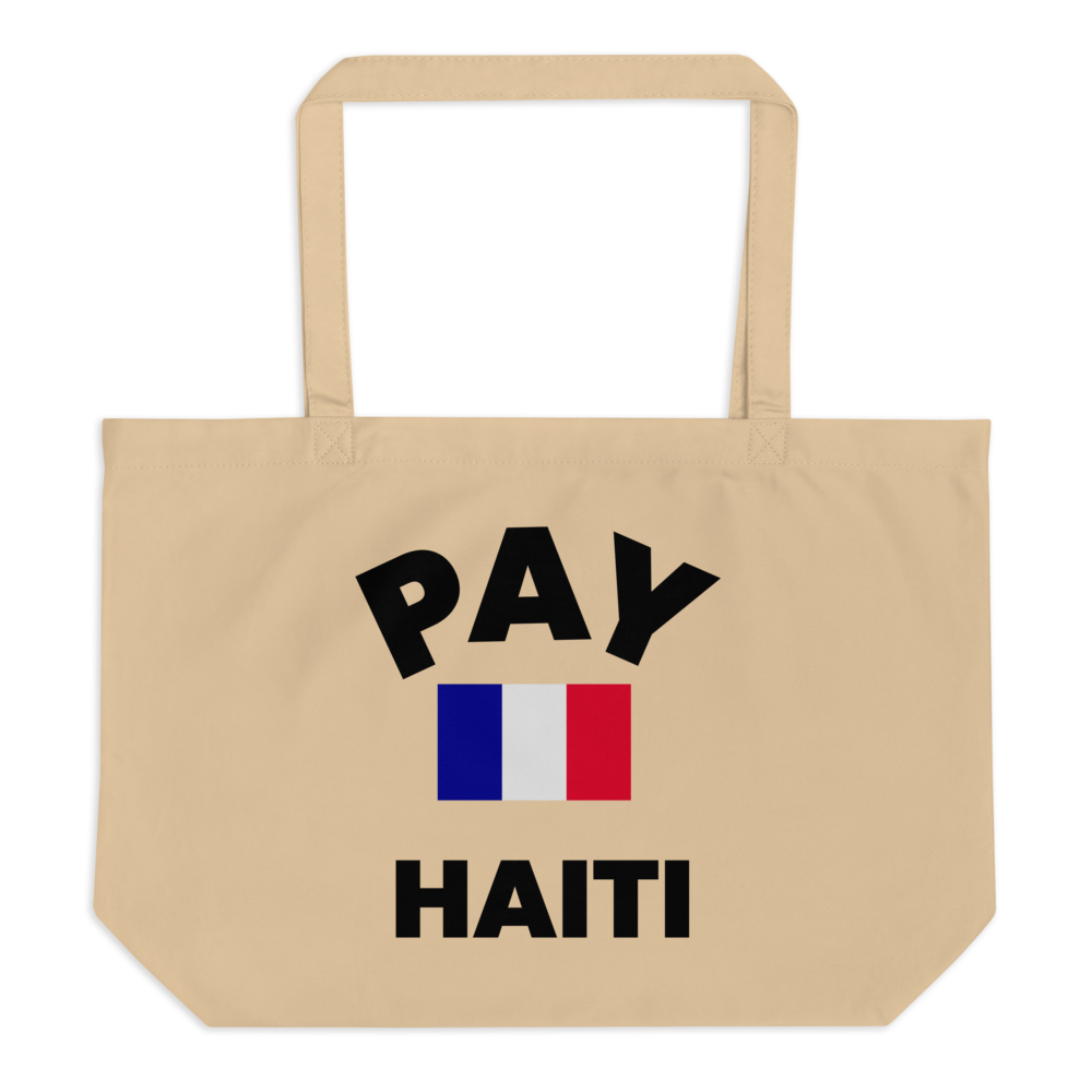 Pay Haiti Large Organic Tote Bag
