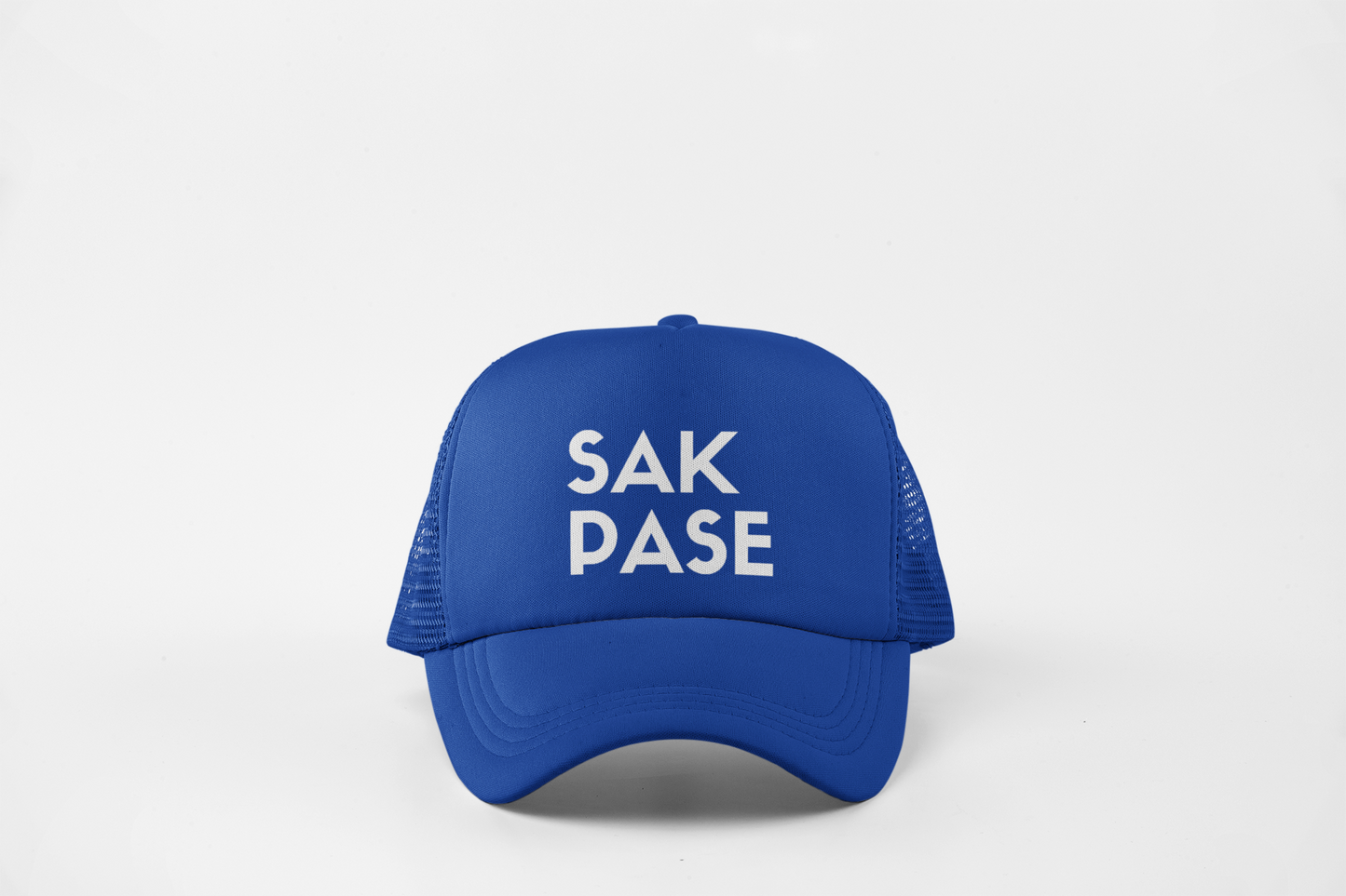 SAK PASE Trucker Hat -BLUE