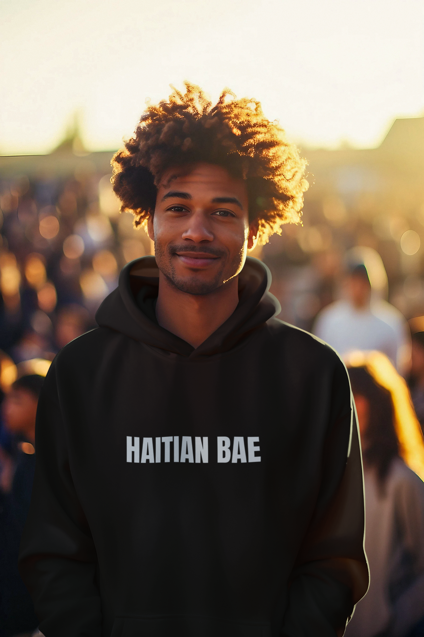 Haitian Bae His and Hers Unisex Hoodie