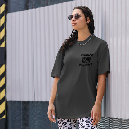 Pay Haiti Unisex Tee Oversized