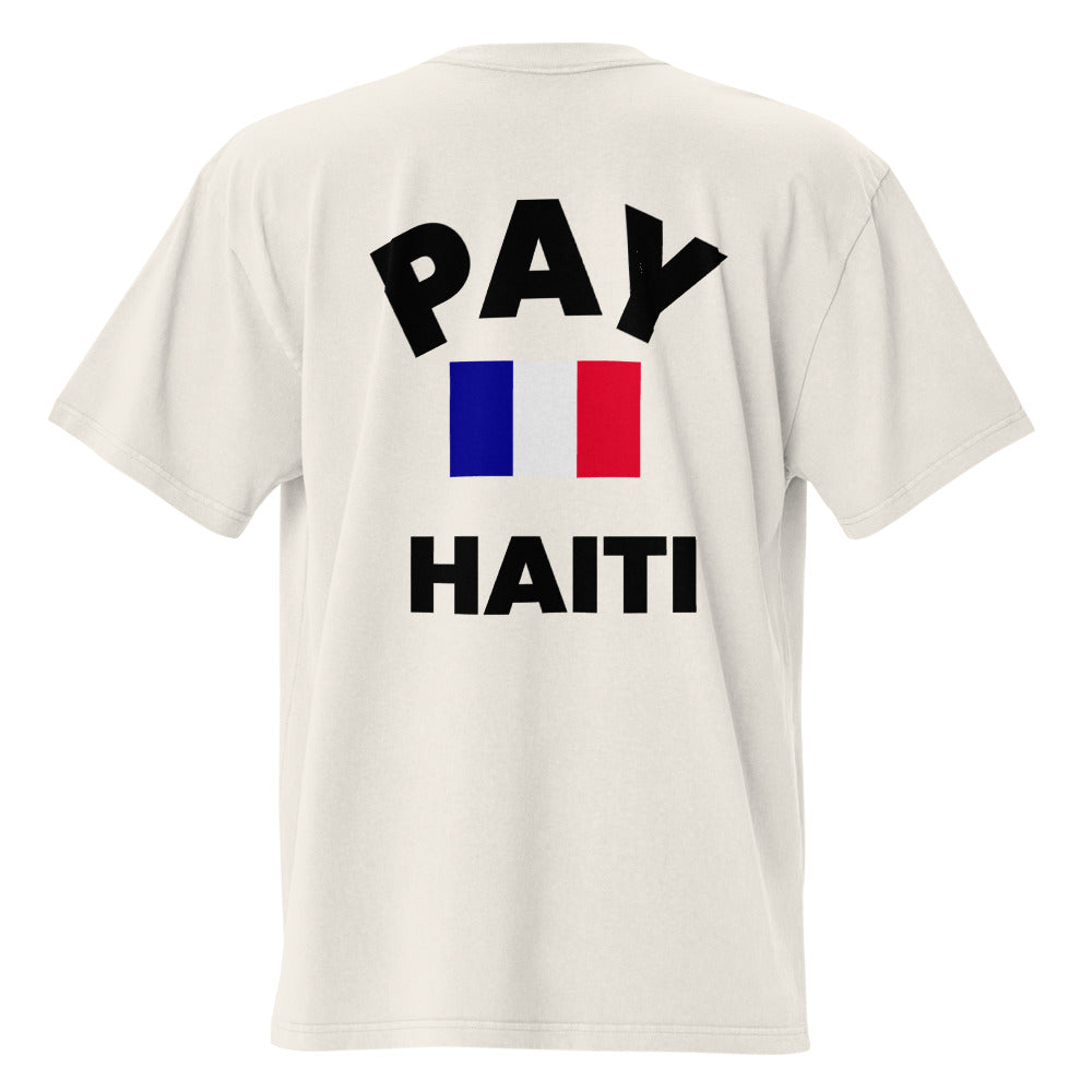 Pay Haiti Unisex Tee Oversized