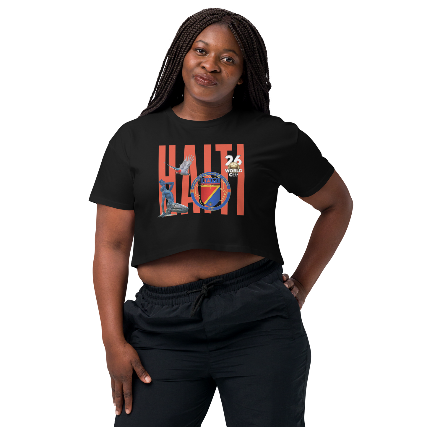 🇭🇹 FIFA 2026 Haiti Champion Crop Top