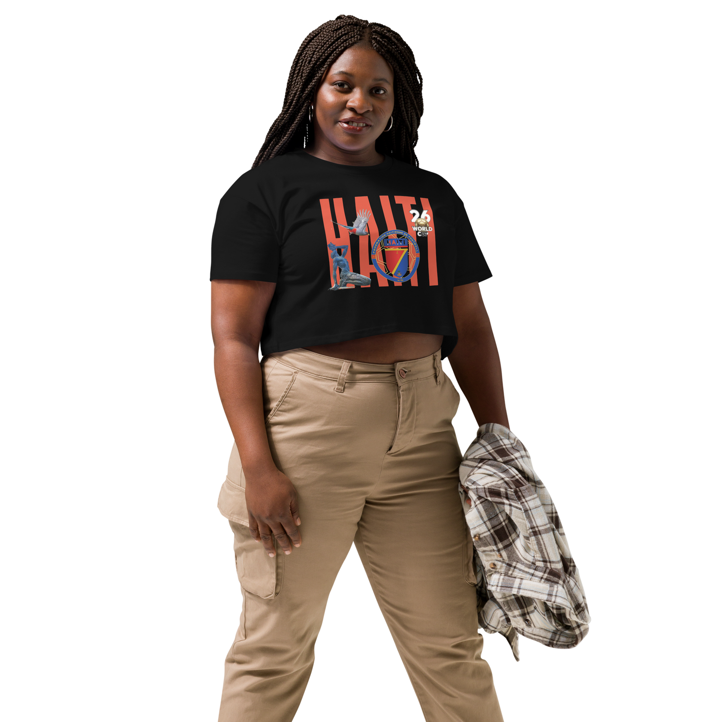 🇭🇹 FIFA 2026 Haiti Champion Crop Top