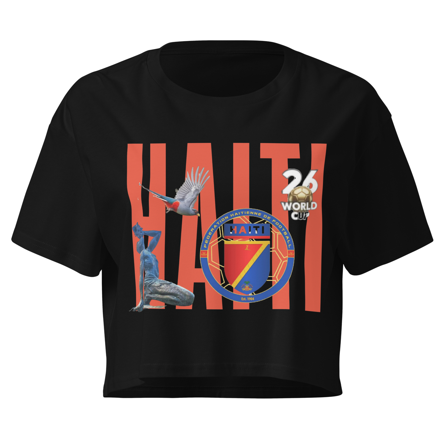 🇭🇹 FIFA 2026 Haiti Champion Crop Top