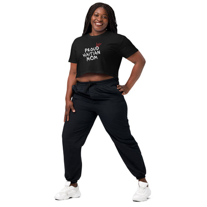 Proud Haitian Mom crop top