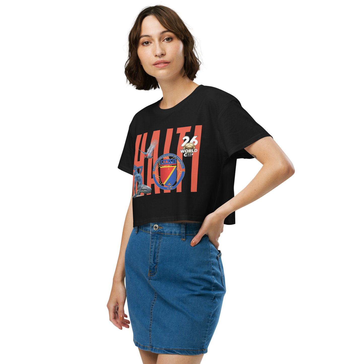 🇭🇹 FIFA 2026 Haiti Champion Crop Top