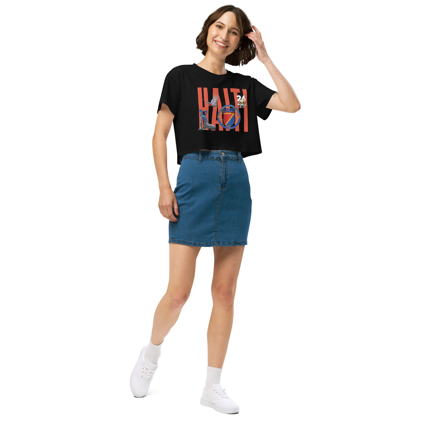 🇭🇹 FIFA 2026 Haiti Champion Crop Top