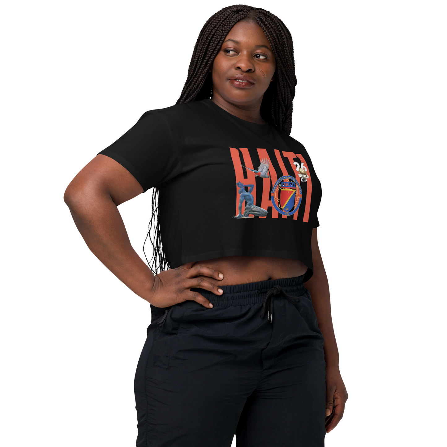 🇭🇹 FIFA 2026 Haiti Champion Crop Top