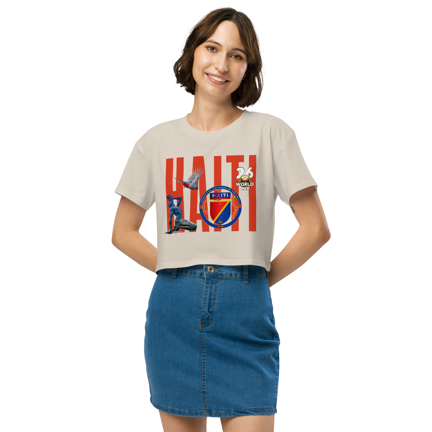 🇭🇹 FIFA 2026 Haiti Champion Crop Top