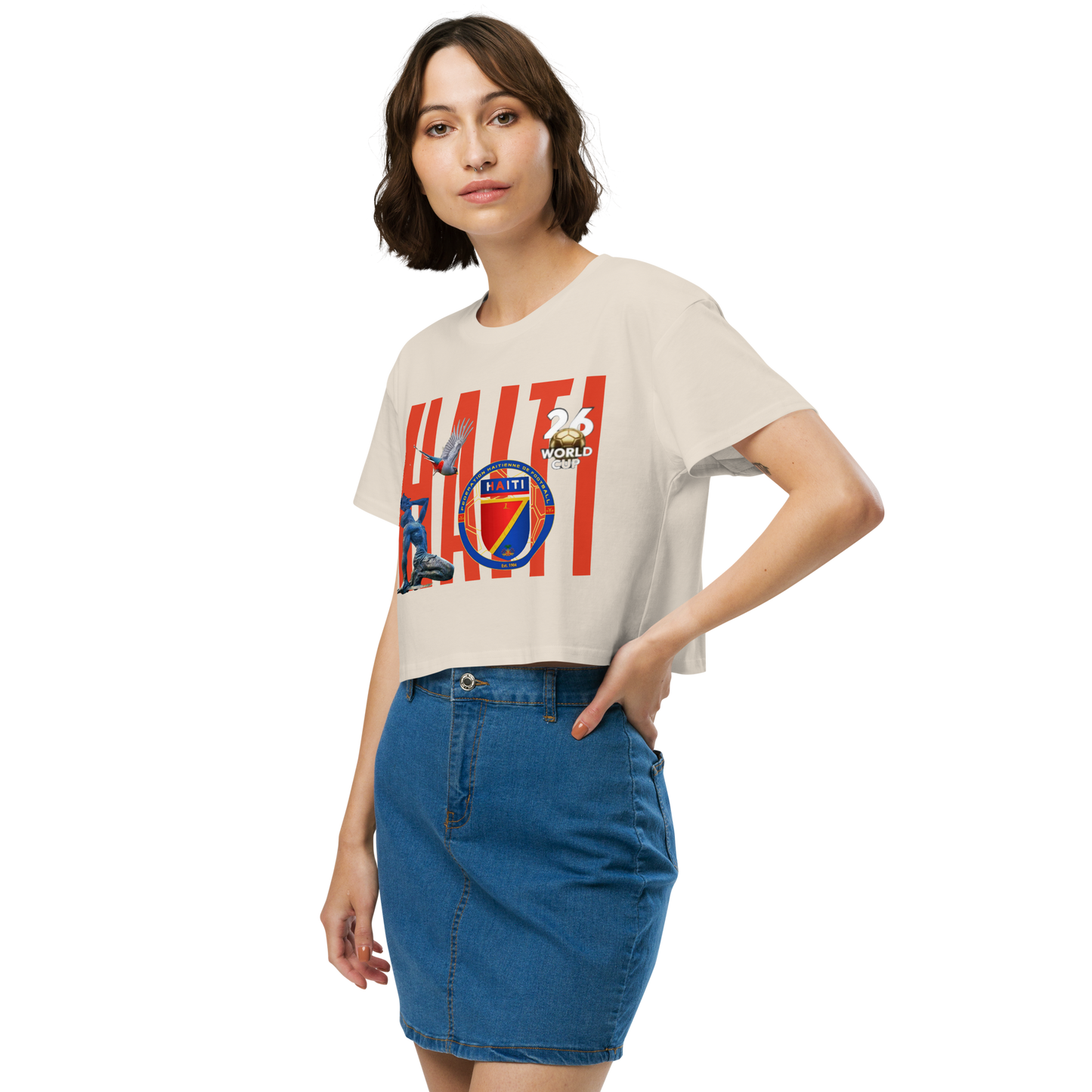 🇭🇹 FIFA 2026 Haiti Champion Crop Top