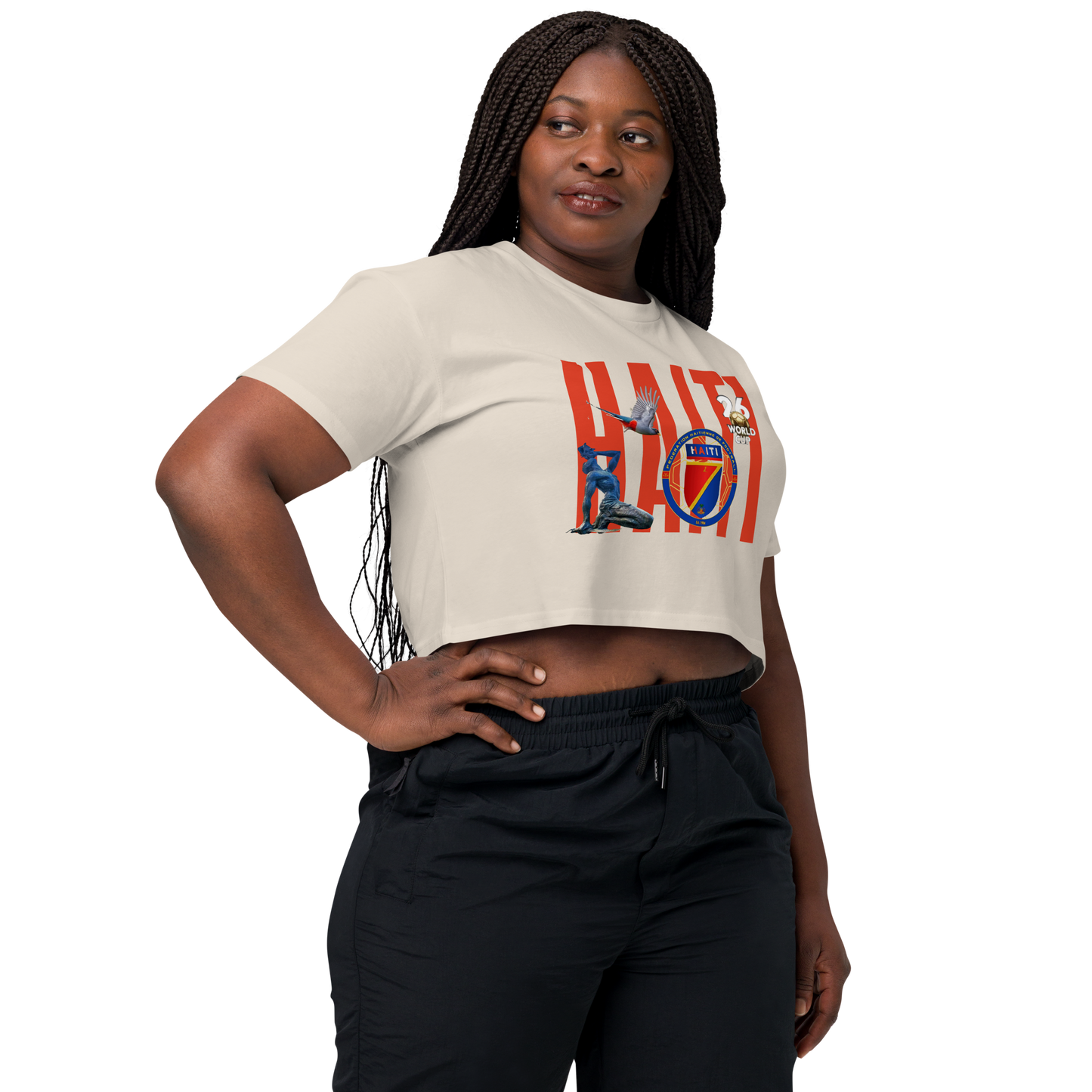 🇭🇹 FIFA 2026 Haiti Champion Crop Top