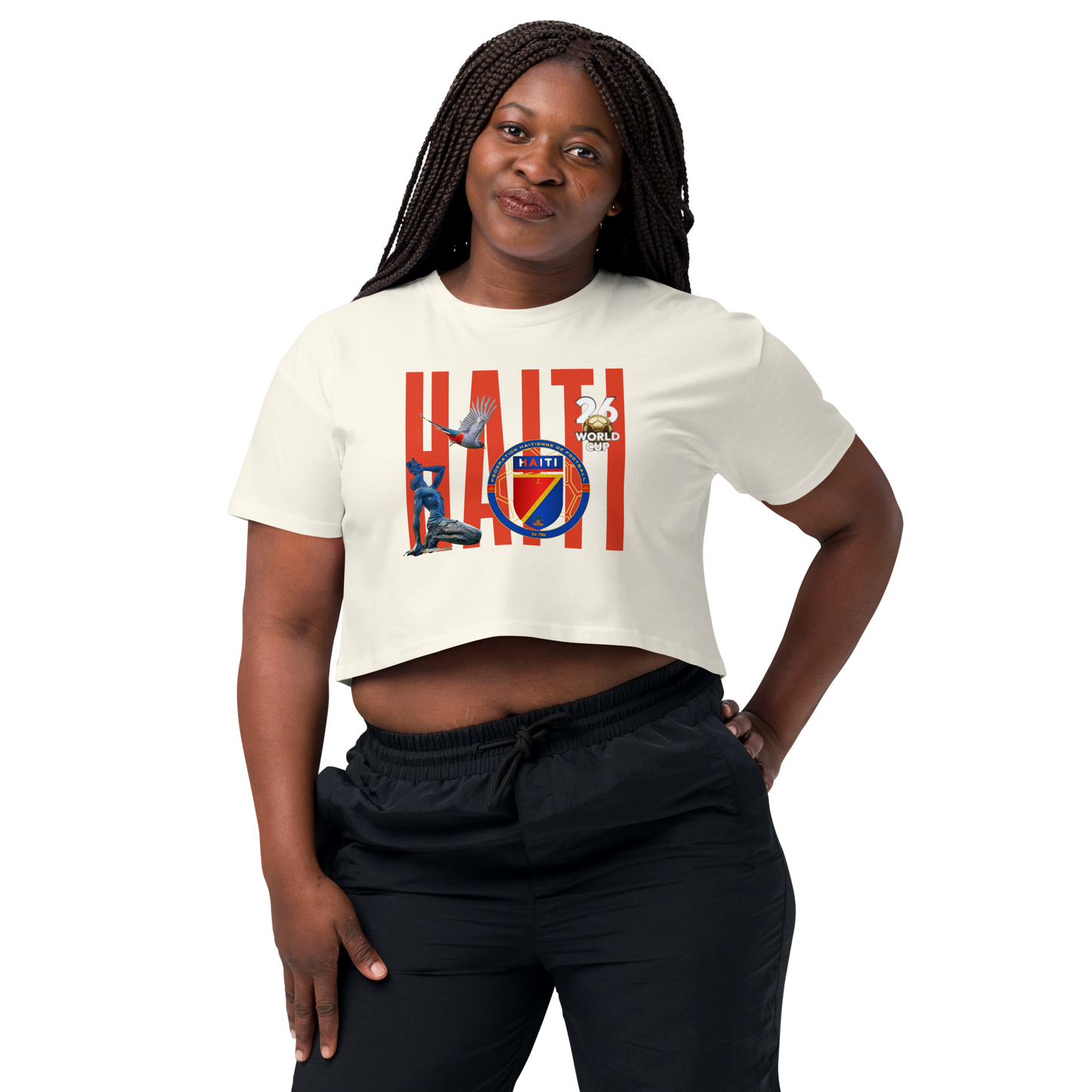 🇭🇹 FIFA 2026 Haiti Champion Crop Top