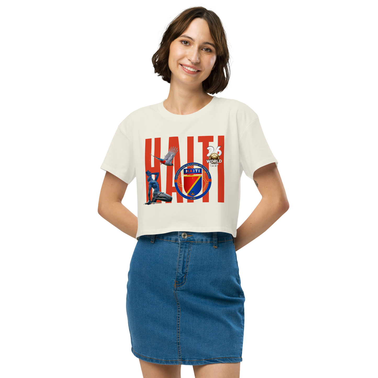 🇭🇹 FIFA 2026 Haiti Champion Crop Top