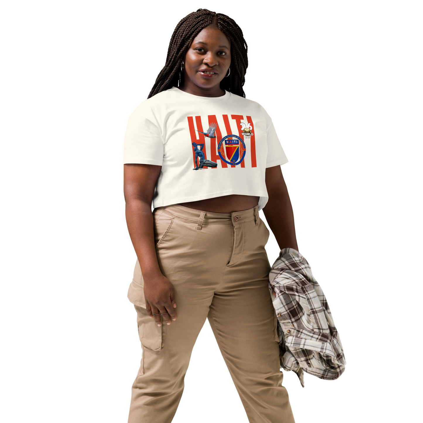 🇭🇹 FIFA 2026 Haiti Champion Crop Top