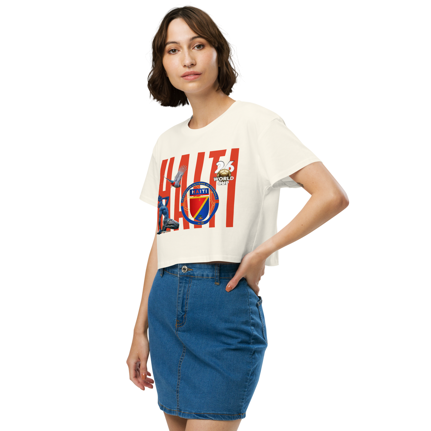 🇭🇹 FIFA 2026 Haiti Champion Crop Top