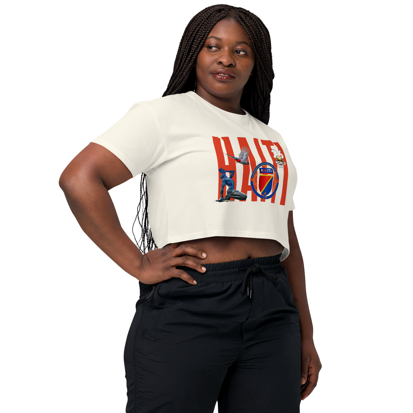 🇭🇹 FIFA 2026 Haiti Champion Crop Top