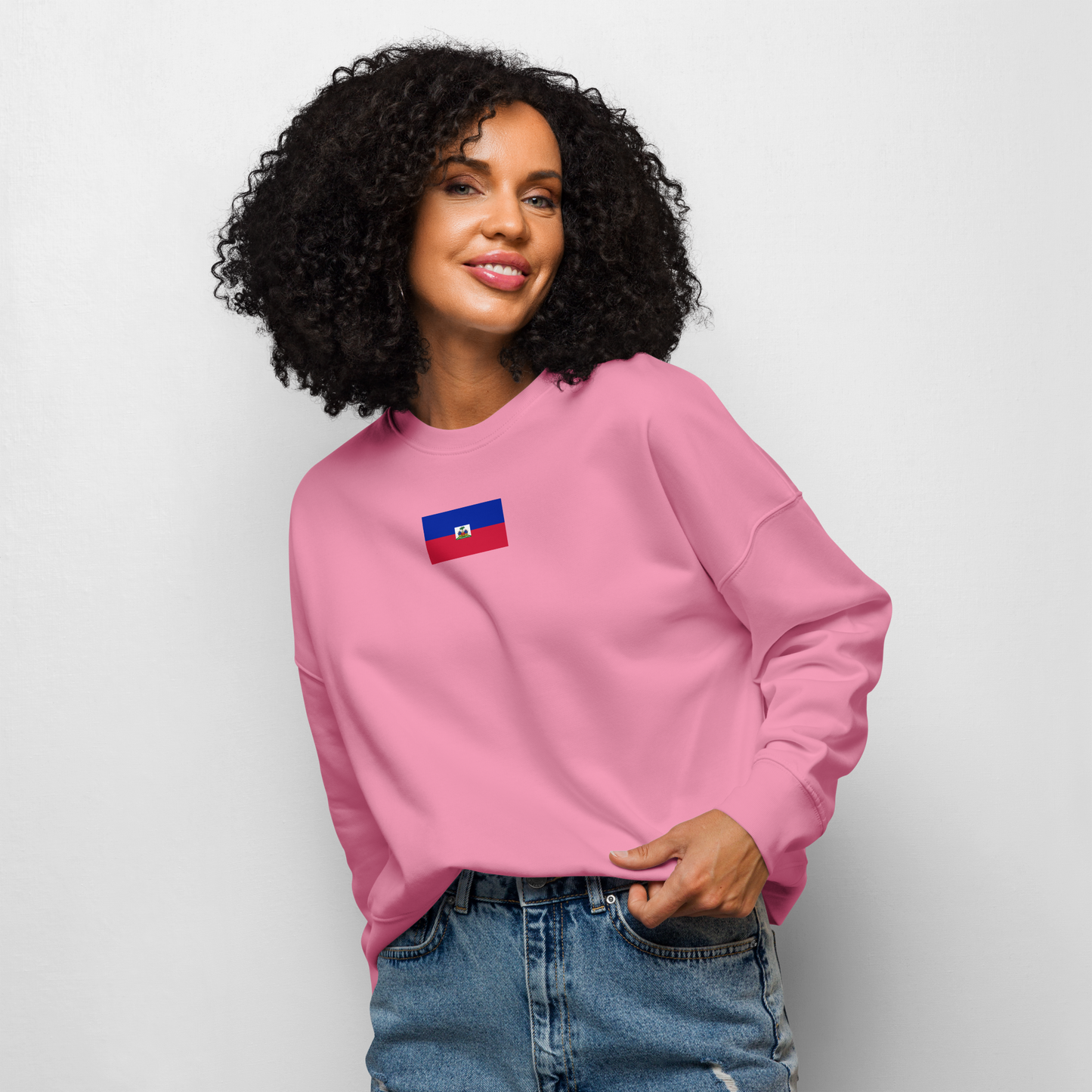 Haitian Excellence Women's Organic Crew Neck Sweatshirt