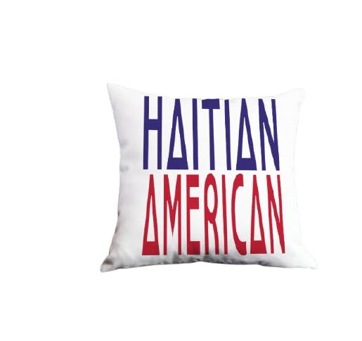 Bel Bagay/Haitian American Reversible Pillow